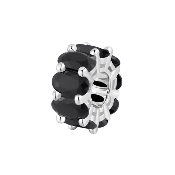 Charm Brosway FANCY MISTER BLACK in Steel FMB01 - FMB01